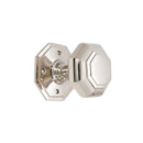 Spira Brass - Octagonal Mortice Door Knobs  - Polished Nickel - SB2110PN - Choice Handles
