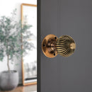 Spira Brass - Regency Mortice Door Knob  - Aged Brass - SB2111AB - Choice Handles
