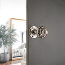 Spira Brass - Regency Mortice Door Knob  - Polished Nickel - SB2111PN - Choice Handles