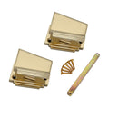 Spira Brass - Triago Door Knob  - Polished Brass - SB2112PB - Choice Handles