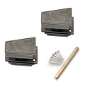 Spira Brass - Triago Door Knob  - Pewter - SB2112PEW - Choice Handles