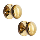 Spira Brass - Victorian Mortice Door Knob Aged Brass - SB2114AB - Choice Handles