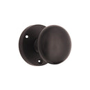 Spira Brass - Victorian Door Knob  - Matt Black - SB2114BLK - Choice Handles