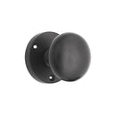Spira Brass - Victorian Door Knob  - Matt Black - SB2114BLK - Choice Handles