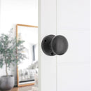 Spira Brass - Victorian Door Knob  - Matt Black - SB2114BLK - Choice Handles