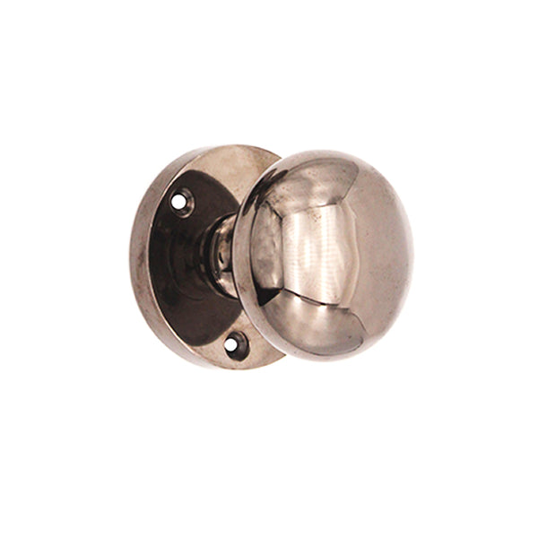 Spira Brass - Victorian Door Knob  - Black Nickel - SB2114BN - Choice Handles