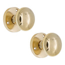 Spira Brass - Victorian Door Knob  - Polished Brass - SB2114PB - Choice Handles
