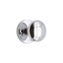 Spira Brass - Victorian Door Knob Polished Chrome - Polished Chrome - SB2114PC - Choice Handles