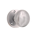 Spira Brass - Victorian Door Knob  - Satin Chrome - SB2114SC - Choice Handles