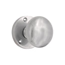 Spira Brass - Victorian Door Knob  - Satin Chrome - SB2114SC - Choice Handles