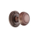 Spira Brass - Georgian Mortice Door Knob  - Aged Bronze - SB2119ABZ - Choice Handles