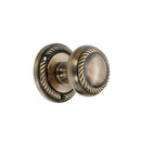 Spira Brass - Georgian Mortice Door Knob  - Antique Brass - SB2119ANT - Choice Handles