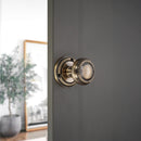 Spira Brass - Georgian Mortice Door Knob  - Antique Brass - SB2119ANT - Choice Handles