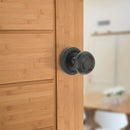 Spira Brass - Georgian Mortice Door Knob  - Matt Black - SB2119BLK - Choice Handles
