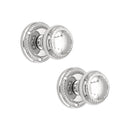 Spira Brass - Georgian Mortice Door Knob  - Polished Chrome - SB2119PC - Choice Handles