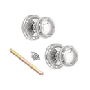 Spira Brass - Georgian Mortice Door Knob  - Polished Chrome - SB2119PC - Choice Handles