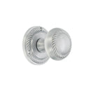 Spira Brass - Georgian Mortice Door Knob  - Satin Chrome - SB2119SC - Choice Handles