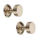 Spira Brass - Oxford Mortice Door Knob  - Polished Brass - SB2124PB - Choice Handles