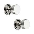 Spira Brass - Oxford Mortice Door Knob  - Polished Nickel - SB2124PN - Choice Handles