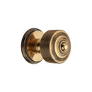 Spira Brass - Carter Mortice/Rim Door Knob  - Aged Brass - SB2132AB - Choice Handles