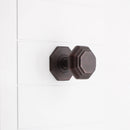 Spira Brass - Octagonal Centre Door Knob  - Aged Bronze - SB2201ABZ - Choice Handles