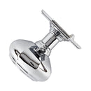Spira Brass - Octagonal Centre Door Knob  - Polished Chrome - SB2201PC - Choice Handles