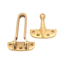 Spira Brass - Brass Door Guard 105mm Polished Brass - Satin Brass - SB2211SB - Choice Handles