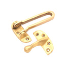 Spira Brass - Brass Door Guard 105mm Polished Brass - Satin Brass - SB2211SB - Choice Handles