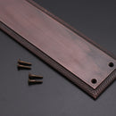 Spira Brass - Georgian Finger Plate 285mm  - Aged Bronze - SB2213ABZ - Choice Handles