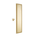Spira Brass - Georgian Finger Plate 285mm  - Polished Brass - SB2213PB - Choice Handles