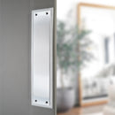 Spira Brass - Georgian Finger Plate 285mm  - Satin Chrome - SB2213SC - Choice Handles
