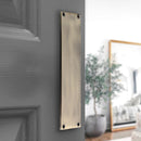 Spira Brass - Victorian Finger Plate 275mm  - Antique Brass - SB2214ANT - Choice Handles