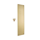 Spira Brass - Victorian Finger Plate 275mm  - Polished Brass - SB2214PB - Choice Handles