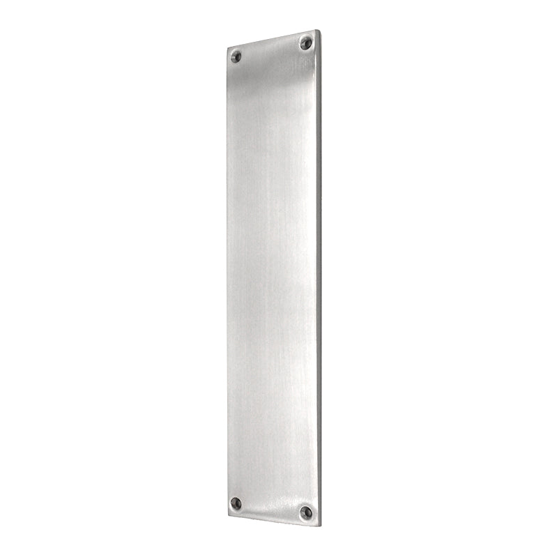 Spira Brass - Victorian Finger Plate 275mm  - Satin Chrome - SB2214SC - Choice Handles