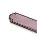 Spira Brass - Georgian Half Round  Finger Plate 295mm - Aged Bronze - SB2215ABZ - Choice Handles