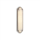 Spira Brass - Georgian Half Round  Finger Plate 295mm - Antique Brass - SB2215ANT - Choice Handles