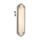 Spira Brass - Georgian Half Round  Finger Plate 295mm - Antique Brass - SB2215ANT - Choice Handles
