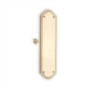 Spira Brass - Georgian Half Round  Finger Plate 295mm - Satin Brass - SB2215SB - Choice Handles
