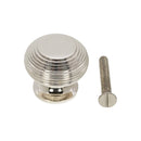 Spira Brass - Beehive Large 40mm Cupboard Knob  - Polished Nickel - SB2301PN - Choice Handles