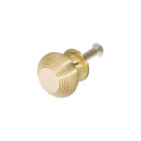Spira Brass - Beehive Large 40mm Cupboard Satin Brass - SB2301SB - Choice Handles