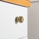 Spira Brass - Beehive Small 30mm Cupboard Knob  - Aged Brass - SB2302AB - Choice Handles