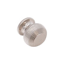 Spira Brass - Beehive Small 30mm Cupboard Knob  - Polished Nickel - SB2302PN - Choice Handles