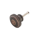 Spira Brass - Bloxwich Large 40mm Cupboard Knob  - Aged Bronze - SB2303ABZ - Choice Handles