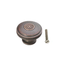 Spira Brass - Bloxwich Large 40mm Cupboard Knob  - Aged Bronze - SB2303ABZ - Choice Handles