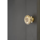 Spira Brass - Bloxwich Large 40mm Cupboard Knob  - Aged Brass - SB2303AB - Choice Handles