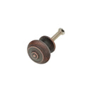 Spira Brass - Bloxwich Small 30mm Cupboard Knob  - Aged Bronze - SB2304ABZ - Choice Handles