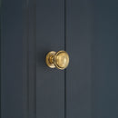 Spira Brass - Preston Small 32mm Cupboard Knob  - Aged Brass - SB2306AB - Choice Handles