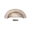 Spira Brass - Slim Cup Handle Large  - Antique Brass - SB2307ANT - Choice Handles