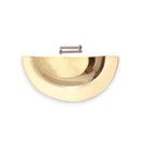 Spira Brass - Slim Cup Handle Large  - Polished Brass Unlacquered - SB2307PBUL - Choice Handles
