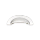 Spira Brass - Slim Cup Handle Large  - Polished Nickel - SB2307PN - Choice Handles